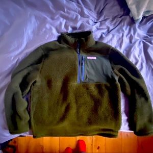 Vineyard Vines 1/4 Sherpa Zip- Large